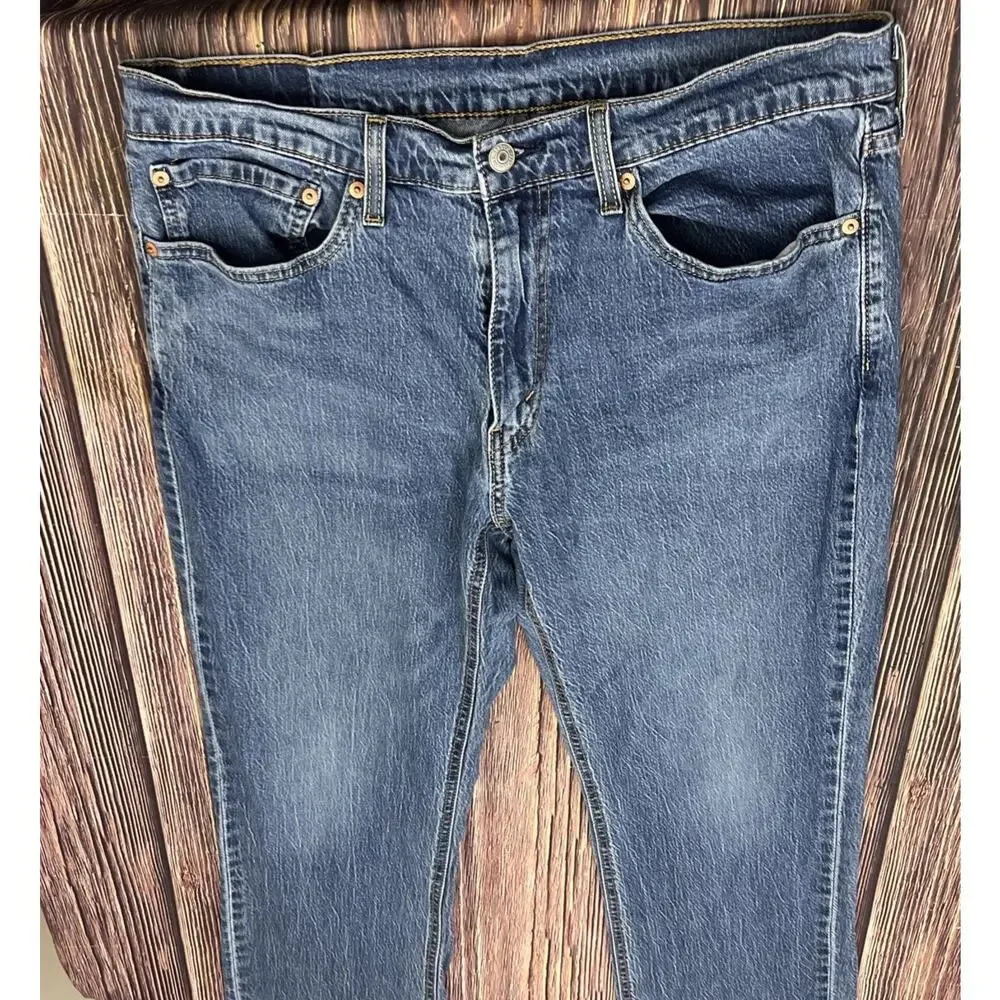 Levi's 541 Athletic Fit Light Wash Jeans Mens Size 34x30 (Measures 34x29)